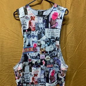 Mesh Gay Rights Muscle Shirt